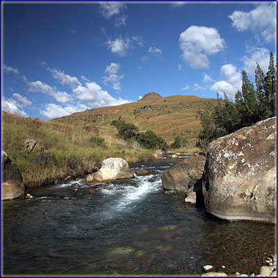 The Bushmans River, Giant's Castle