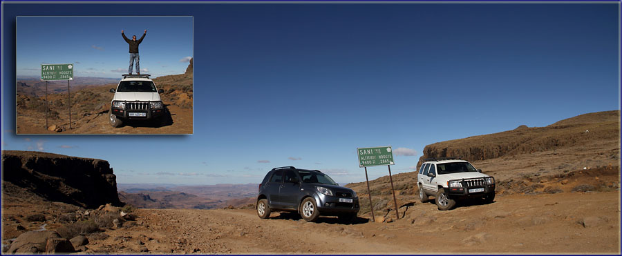 The Cars At The Top Of Sani