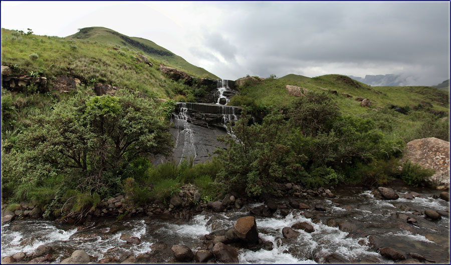 A Waterfall On Route To Zulu Cave