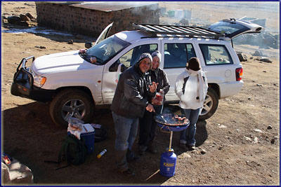 Skottling At The Sani Top Backpackers