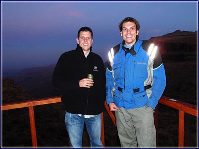 Warren And Western At The Highest Pub In Africa