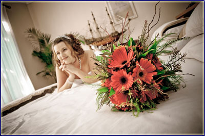 Sharon Prior Getting Ready For Her Wedding