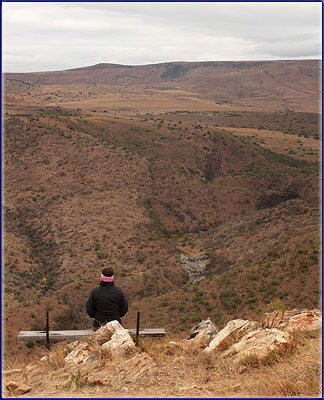Sharon Enjoying The View In Ithala