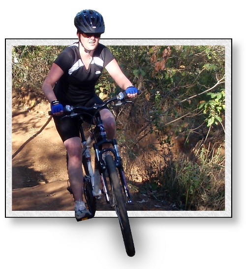 Sharon Prior Mountain Biking At Giba Gorge